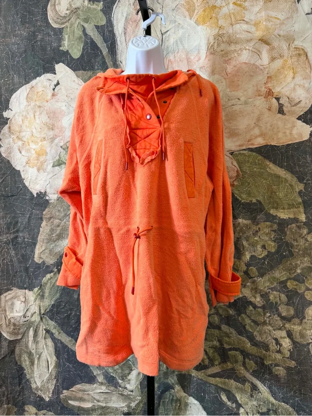 Free People Sadie Surplas Knit Jacket Hood Pullover Size XS